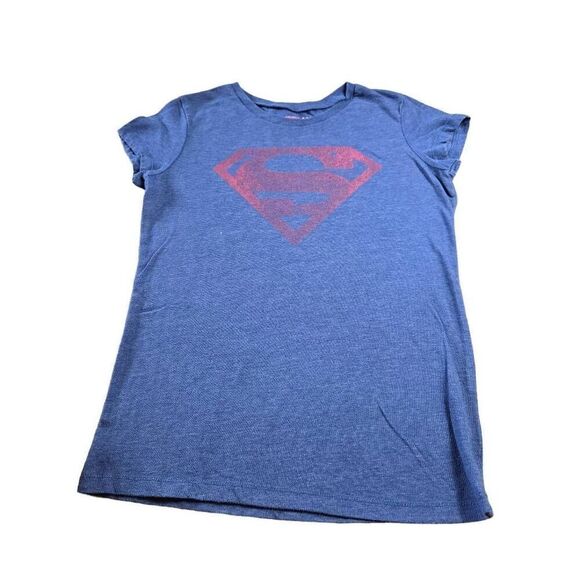 Old Navy Collectabilities Superman Girl shirt L10/12 - Picture 1 of 4